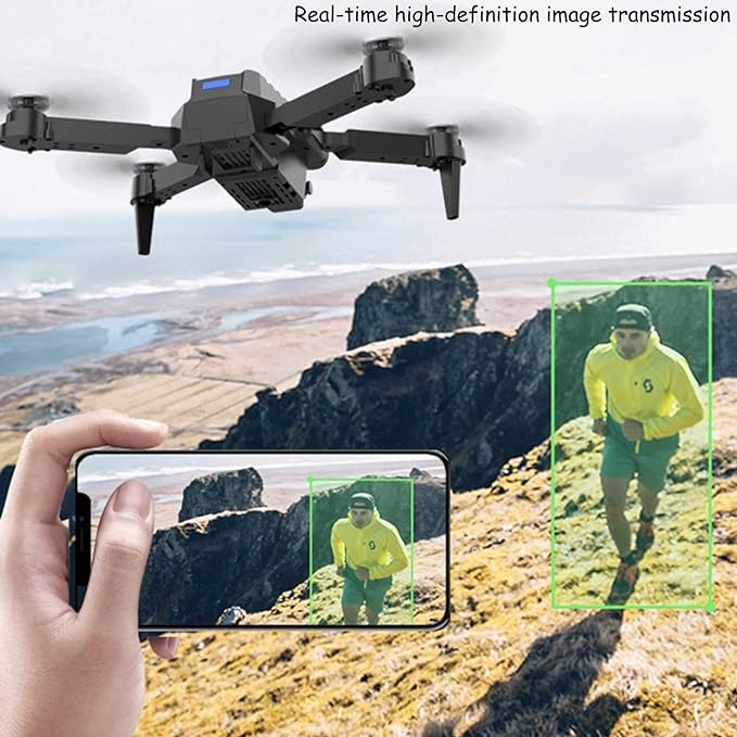 Take Flight – E99 Drone Camera with HD Camera & Smart Controls │انطلق في الجو – طائرة الدرون E99 المزودة بكاميرا عالية الدقة (HD) وتحكم ذكي.