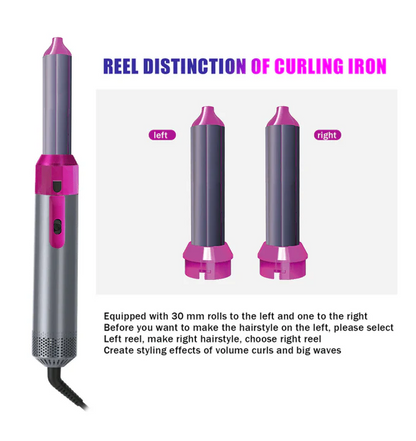 Hot Air Brush (5-in-1) │ فرشاة الهواء الساخن (5 في 1)
