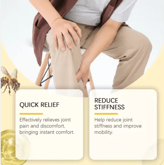 Natural Relief for Aching Joints – South Moon Bee Venom Pain Relief Cream │تخفيف طبيعي لآلام المفاصل – كريم "ساوث مون" (South Moon) لتخفيف الألم بخلاصة سم النحل