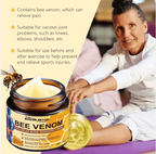 Natural Relief for Aching Joints – South Moon Bee Venom Pain Relief Cream │تخفيف طبيعي لآلام المفاصل – كريم "ساوث مون" (South Moon) لتخفيف الألم بخلاصة سم النحل