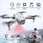Take Flight – E99 Drone Camera with HD Camera & Smart Controls │انطلق في الجو – طائرة الدرون E99 المزودة بكاميرا عالية الدقة (HD) وتحكم ذكي.