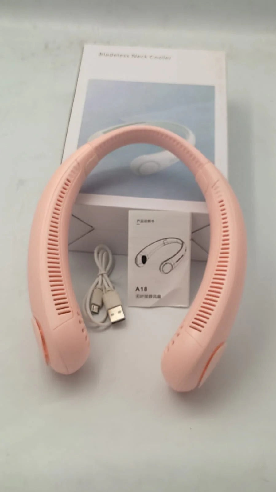 Vaneless Neck Hanging Fan  مروحة رقبة بدون ريش