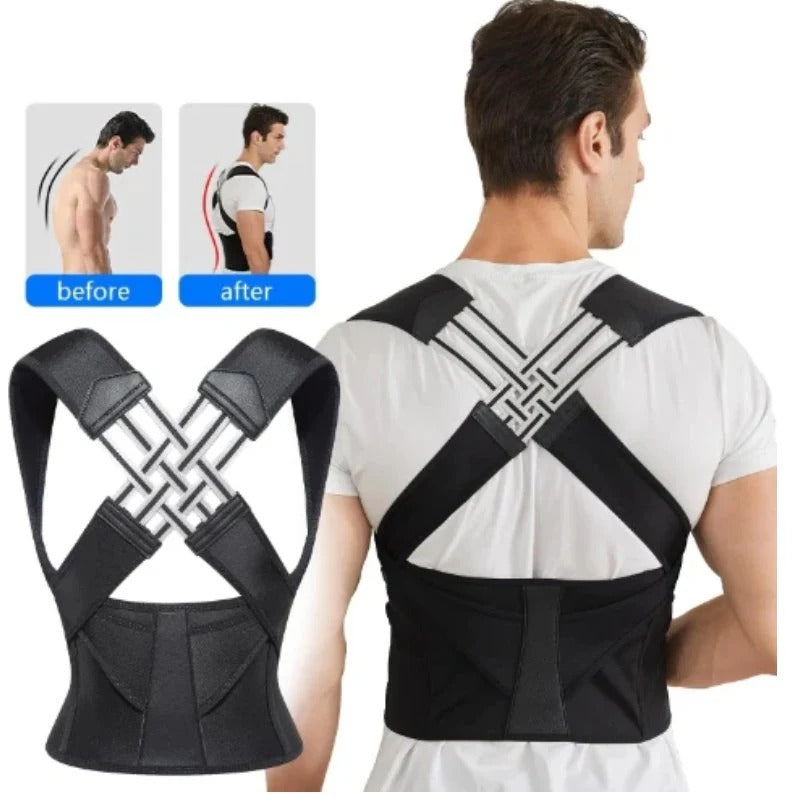 Correct Your Posture, Transform Your Confidence – Ergonomic Posture Corrector │ مشد رياضي داعم وآمن